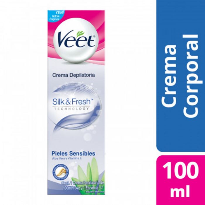 VEET VEET CREMA DEPILATORIA CORPORAL SENSIBLE X100